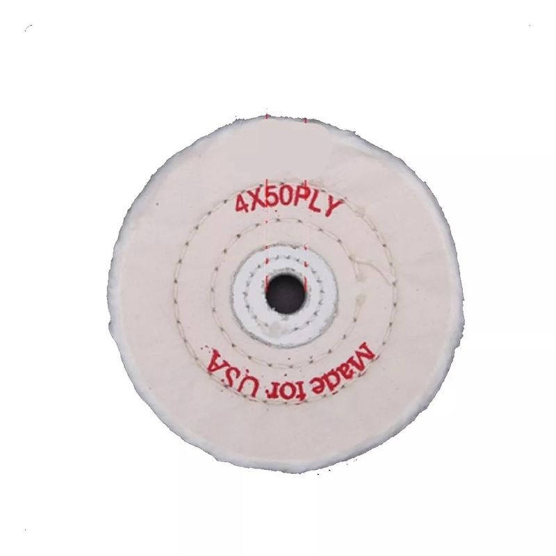 GENERICO - Pulido Joyas Rueda Tela Algodon 4 X 50mm