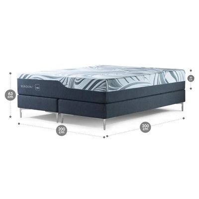 Imagen 2 del producto Cama Europea Seaqual Super King BD 200 x 200 cm