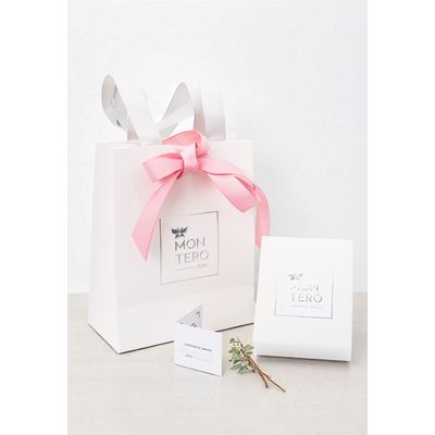 Imagen 2 del producto Collar Amor Gold 24K creado con cristales de Swarovski® Rose