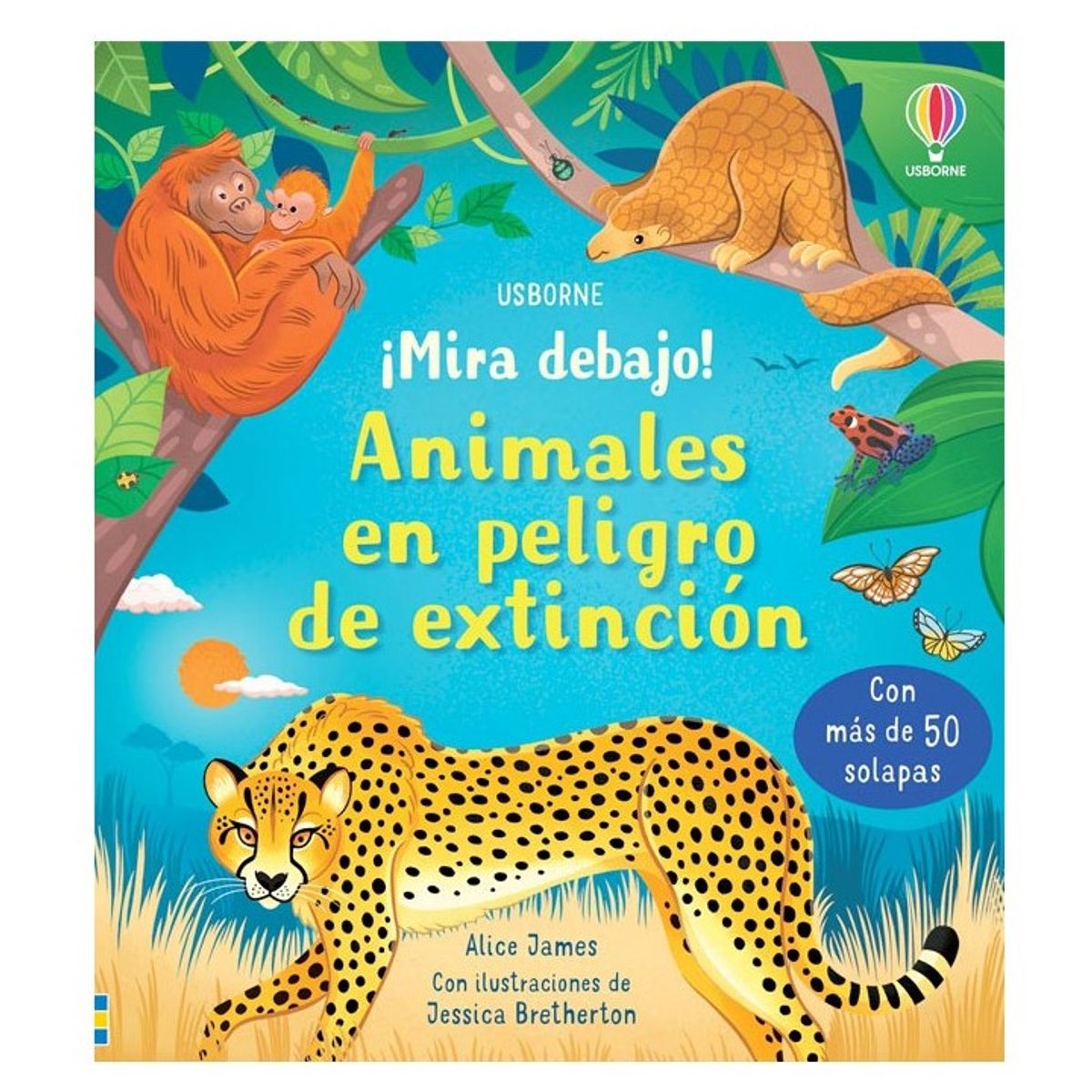 USBORNE - Mira Debajo - Animales En Peligro De Extinción