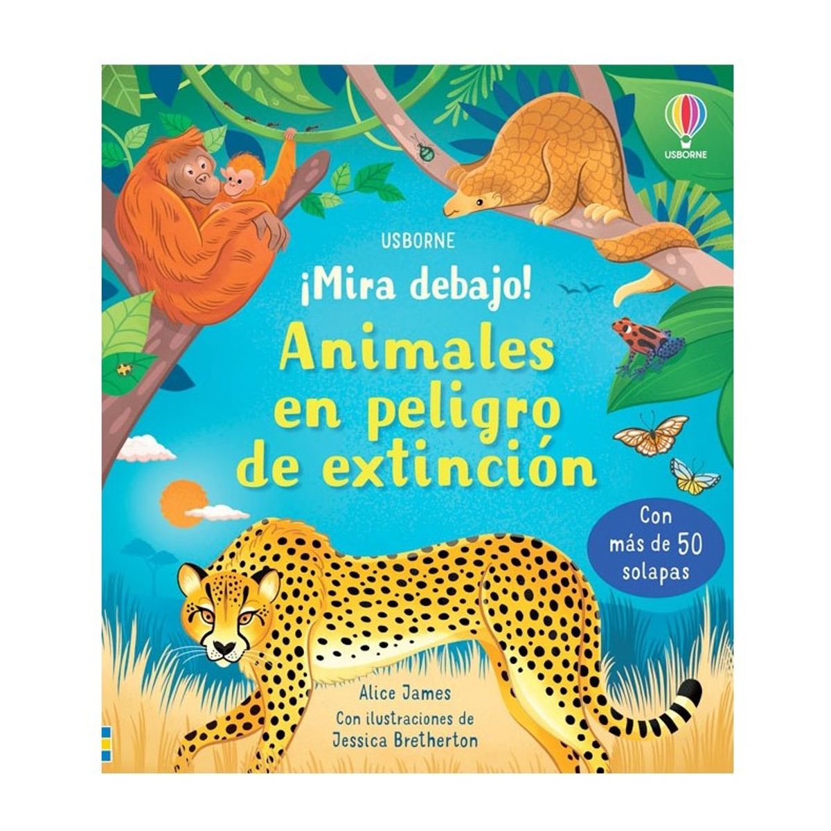 USBORNE - Mira Debajo - Animales En Peligro De Extinción
