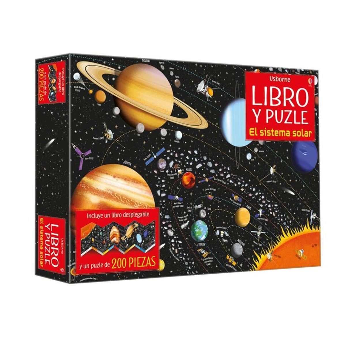 USBORNE - Y Puzzle - Sistema Solar (200 Piezas)