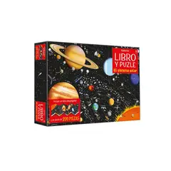 USBORNE - Libro Y Puzzle - Sistema Solar (200 Piezas)