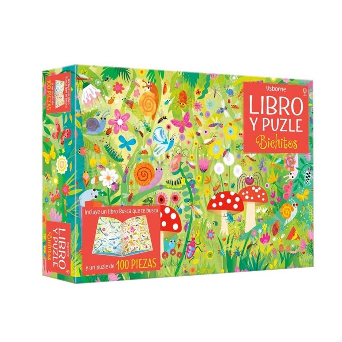 USBORNE - Y Puzzle - Bichitos (100 Piezas)