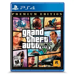ROCKSTAR GAMES - GTA V PS4 Grand Theft Auto Premiun Edition PS4
