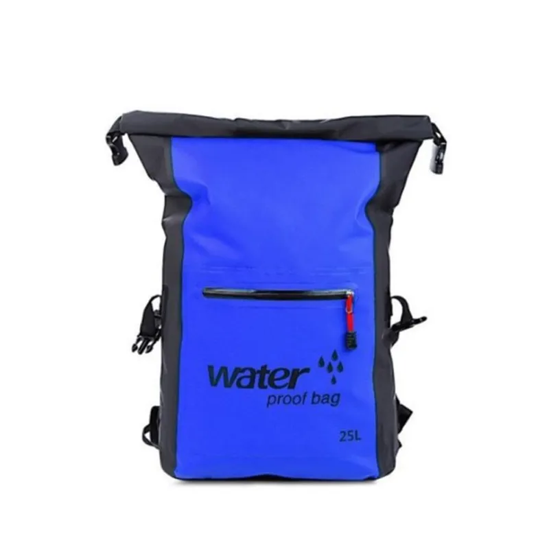 AUCKLAND OUTDOOR - Mochila Seca Impermeable. 25 L. Waterproof. Azul