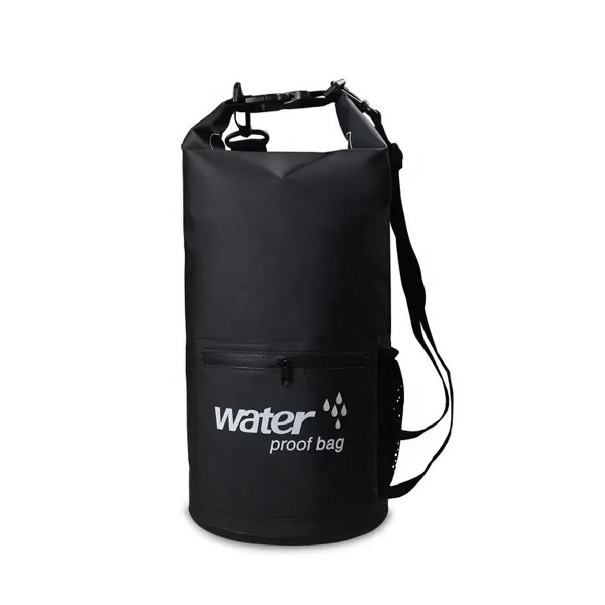 AUCKLAND OUTDOOR - Mochila Seca Impermeable. 25 L. Waterproof. Negro