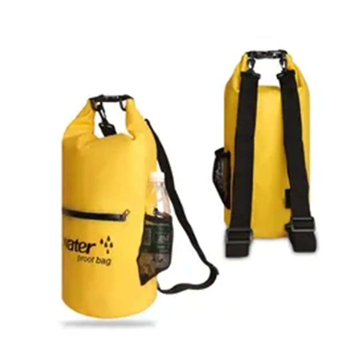 AUCKLAND OUTDOOR - Mochila Seca Impermeable. 25 L. Waterproof. Amarillo