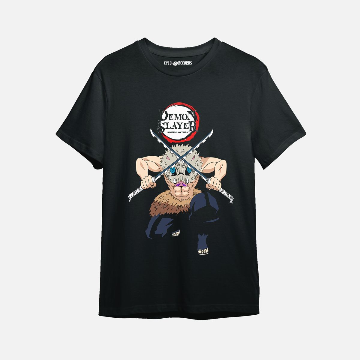 GENERICO - Demon Slayer - Inosuke  - espadas - Anime - Polera