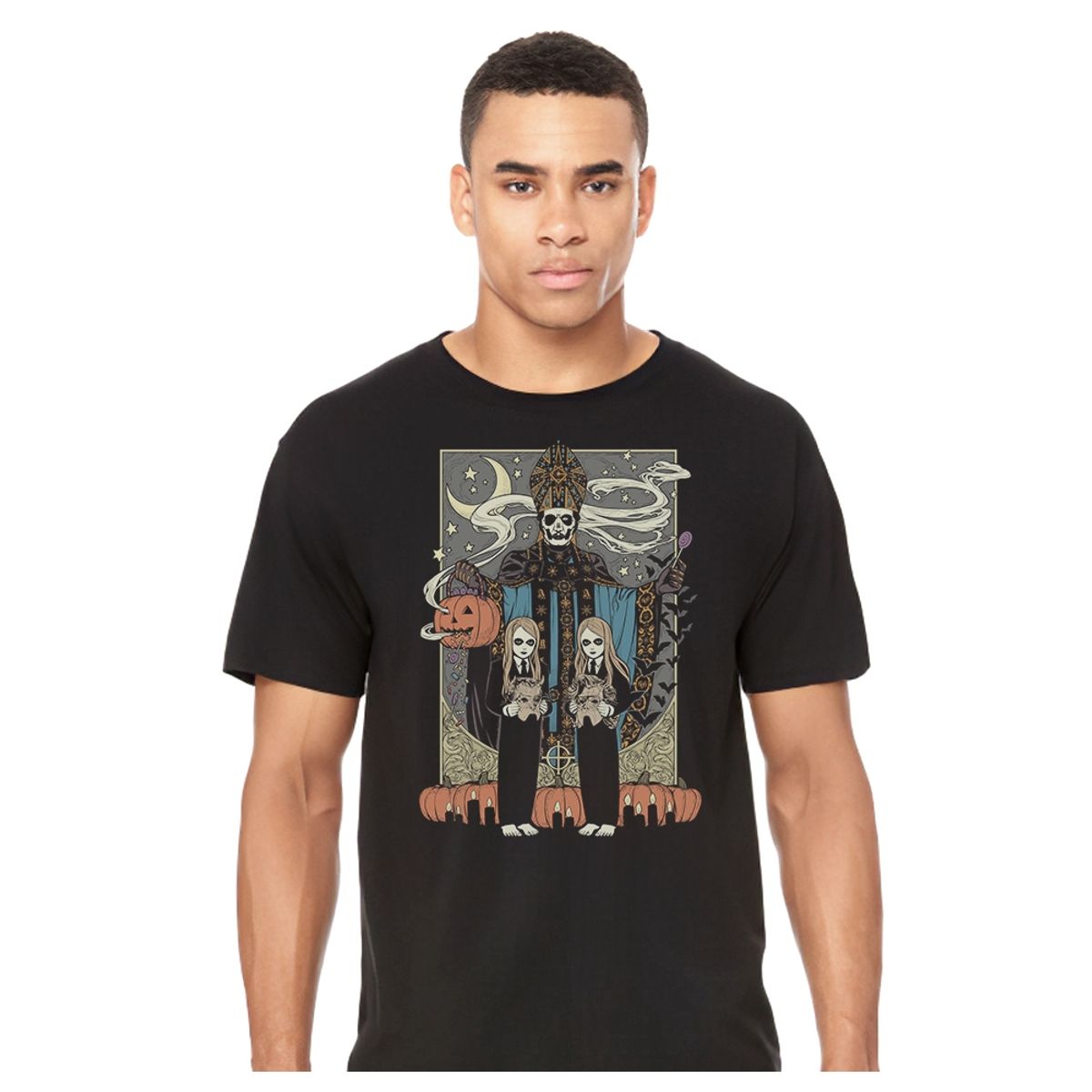 GENERICO - Ghost - Halloween Twins - Metal - Polera