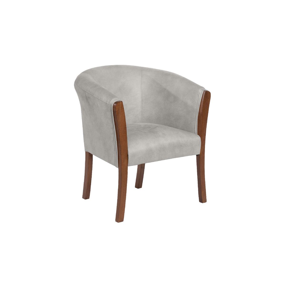 LATAM HOME - Sitial Dortmund Cuero Kentucky Gris