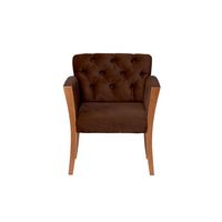 Sitial Kiel Capitoné Chocolate