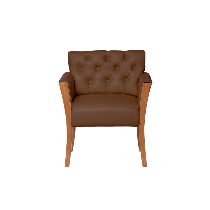 LATAM HOME - Sitial Latam Home Kiel Capitoné Pu Chocolate