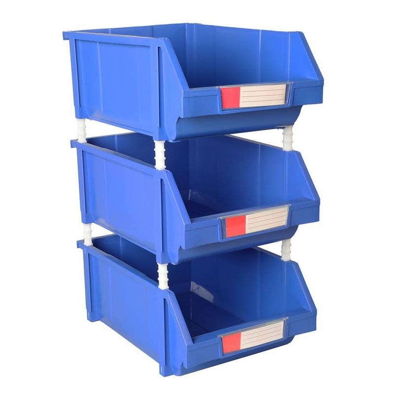 AUTORODEC - Pack de 3 cajas organizadoras de 30 x 45 x 17.5 cm