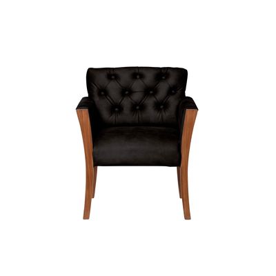 Imagen 2 del producto Sitial Kiel Capitoné Cuero Kentucky Negro