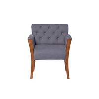 Sitial Kiel Capitoné Gris Oscuro