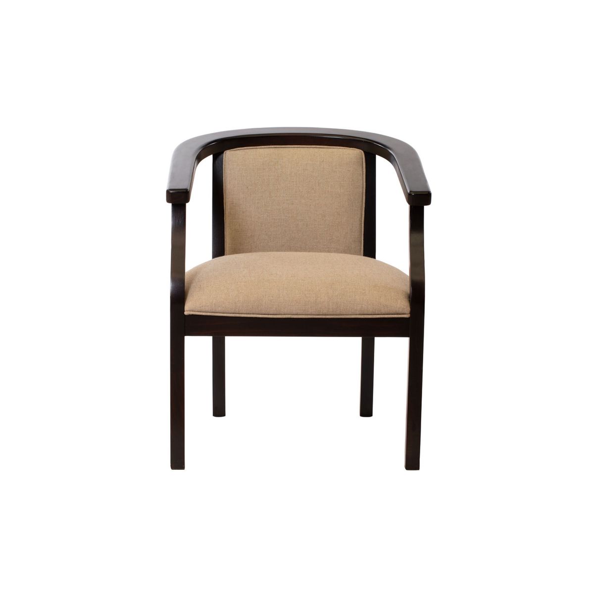 LATAM HOME - Sitial Latam Home Stuttgart Lino Natural, Diseño Clásico