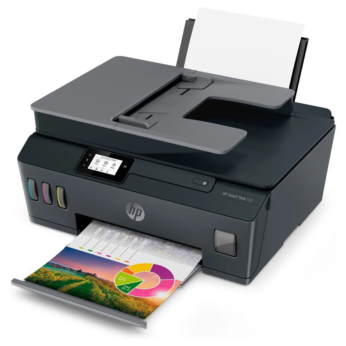 HP - Impresora Hp Smart tank 530 Multifuncional Tinta