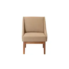 LATAM HOME - Sitial Berlin Lino Natural Patas Madera