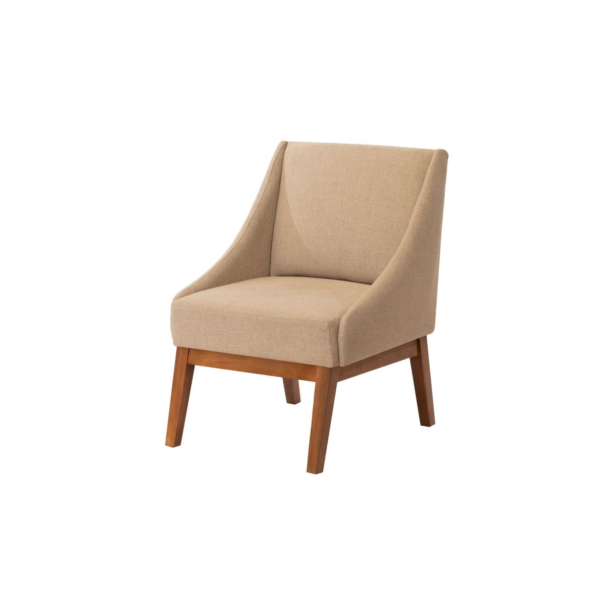 LATAM HOME - Sitial Latam Home Berlin Lino Natural Patas Madera