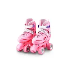 GENERICO - Patines 4 Rueda Ajustable Para Niña XS
