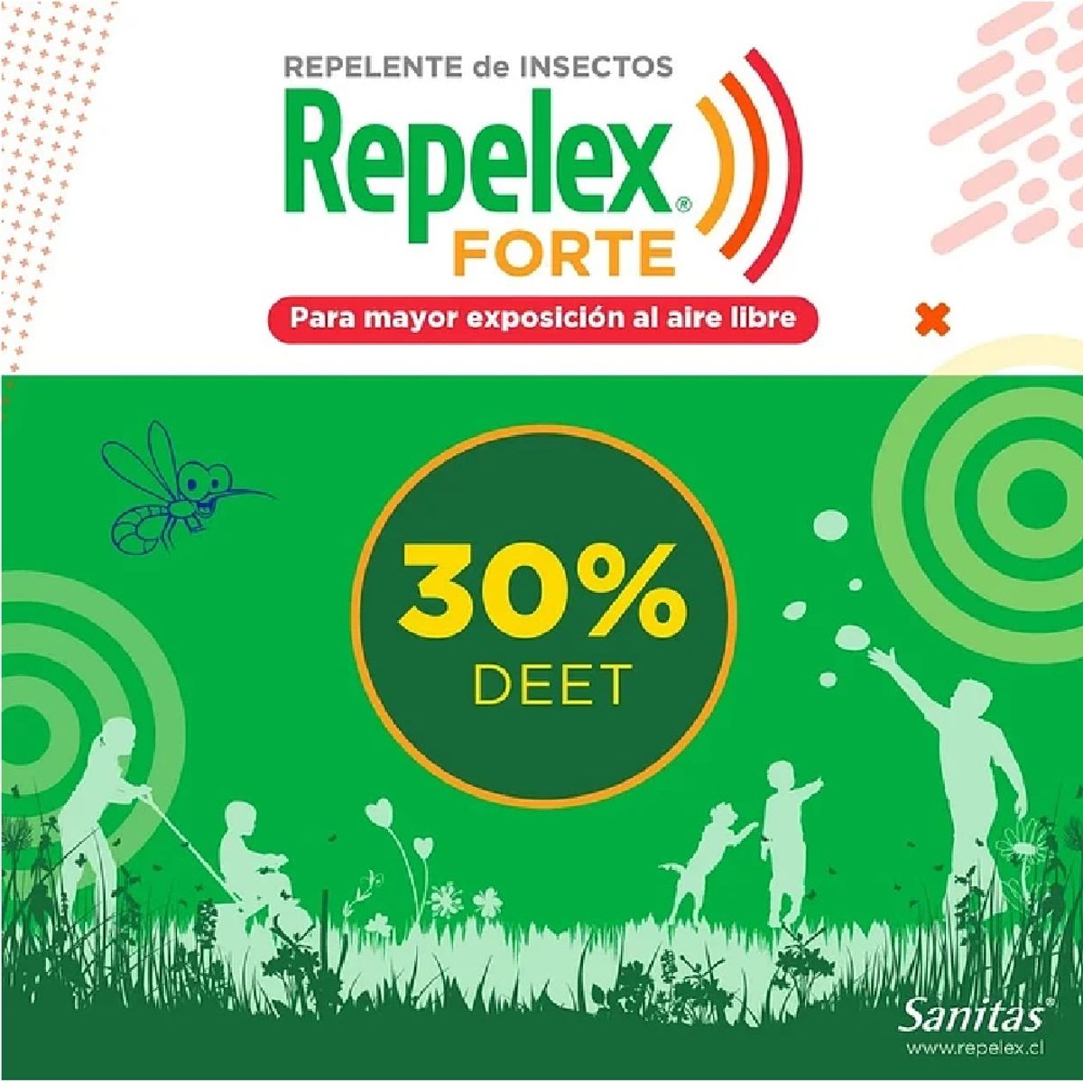 REPELEX - Repelex Forte Nf 30% Spray X 165 Ml