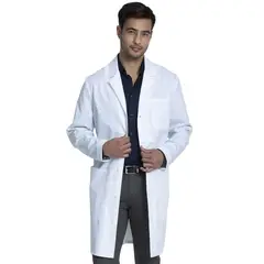 CHEROKEE - Delantal Clínico Blanco de Hombre CK412 - Uniformes Clínicos