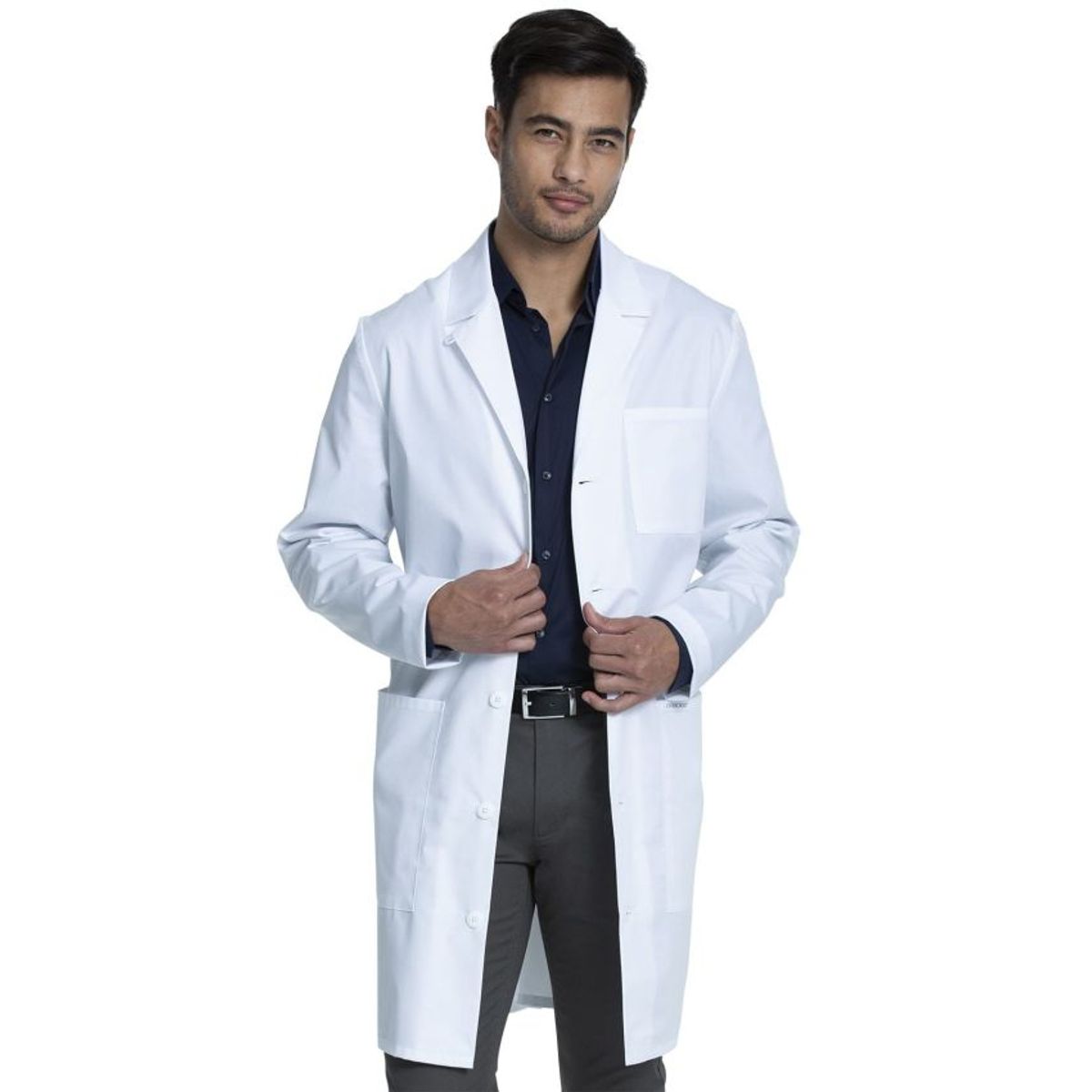 CHEROKEE - Delantal Clínico Blanco de Hombre Cherokee CK412 - Uniformes Clínicos