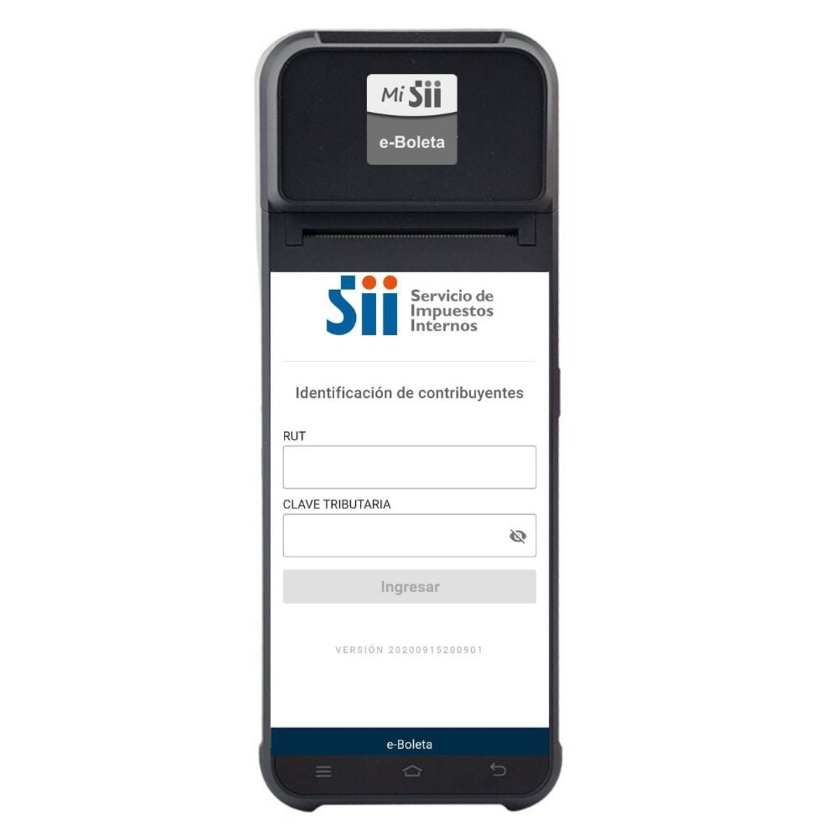 OEM - Impresora De Boletas Electrónicas 4G E-boleta SII Android 13