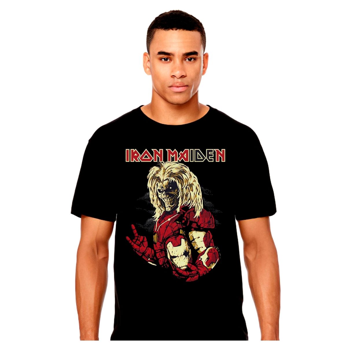 GENERICO - Iron Maiden - Iron Man - Rock - Polera