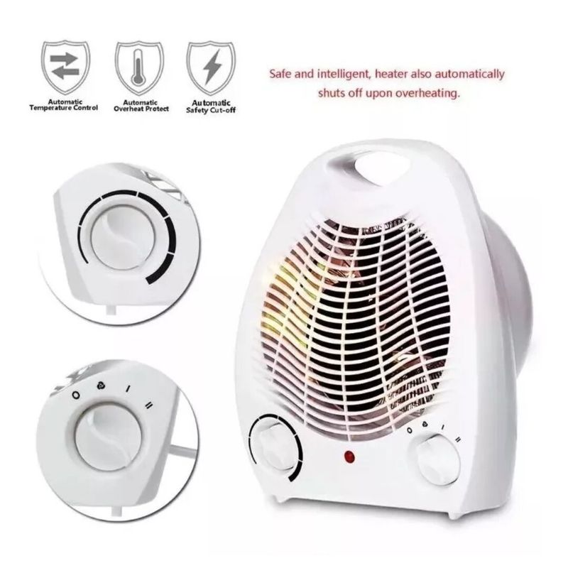LA VIDA ES HOY - CALEFACTOR TERMOVENTILADOR 2000W