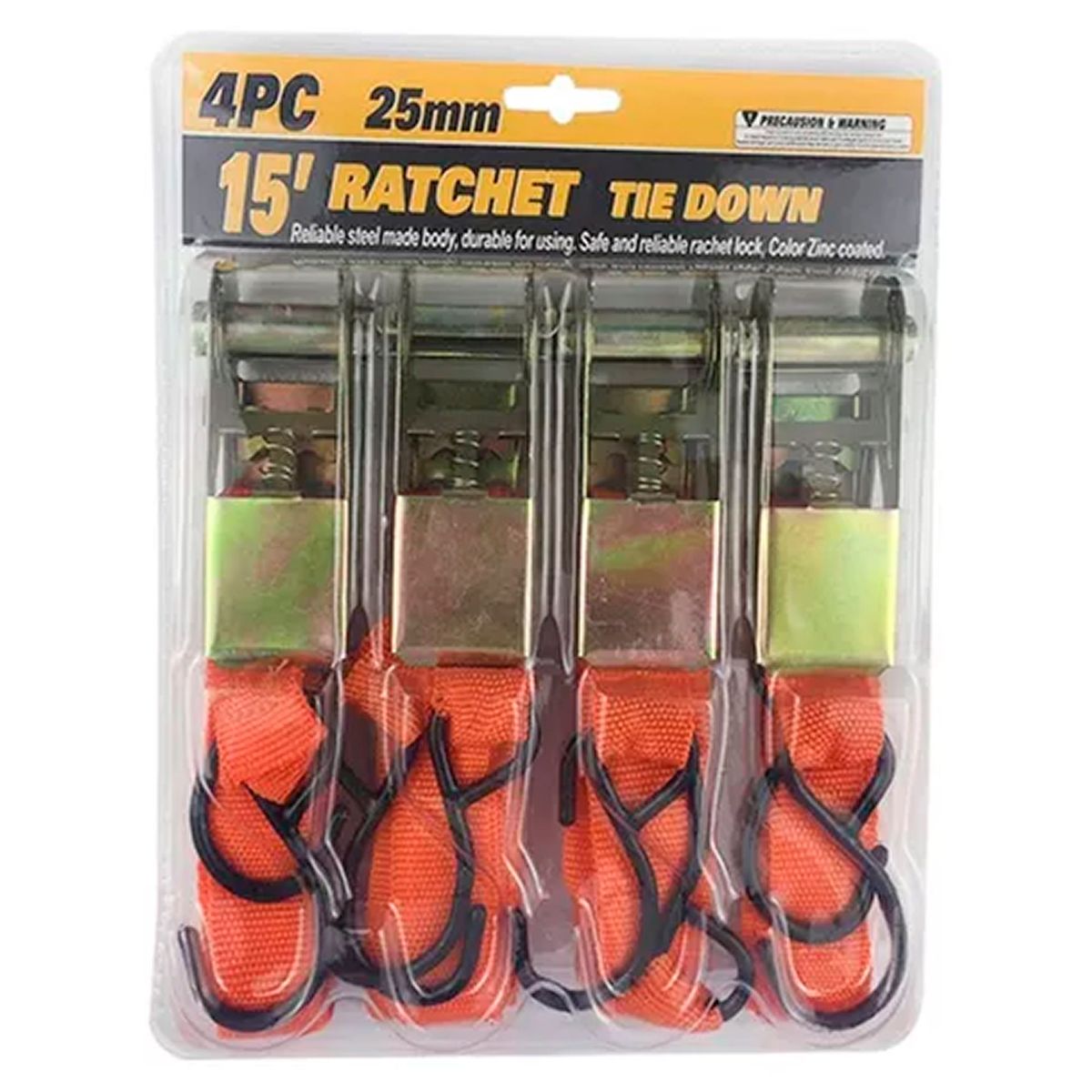 ESHOPANGIE - Set Kit Juego Eslinga Cinta Amarre Ratchet 4 Piezas