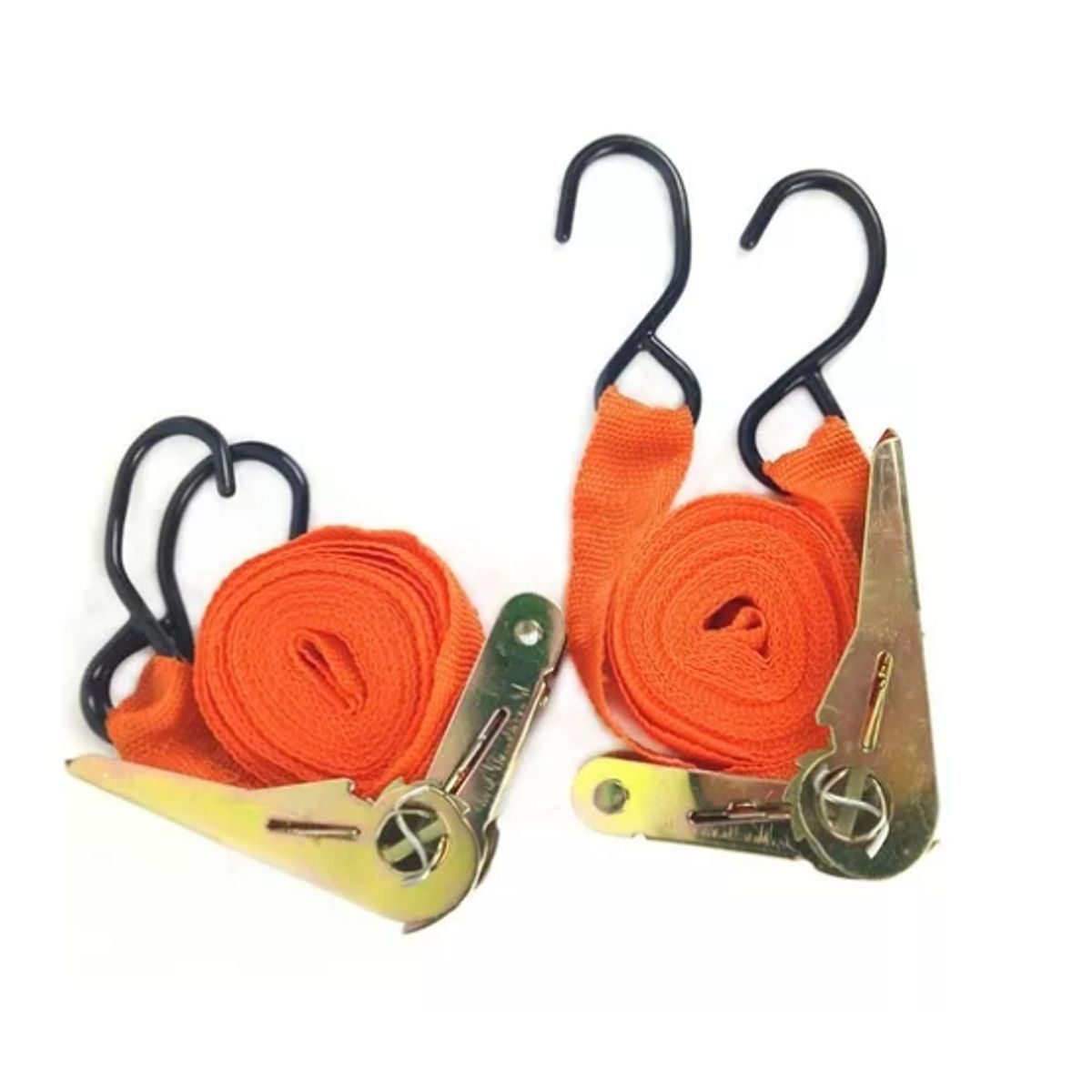 ESHOPANGIE - Set Kit Juego Eslinga Cinta Amarre Ratchet 4 Piezas