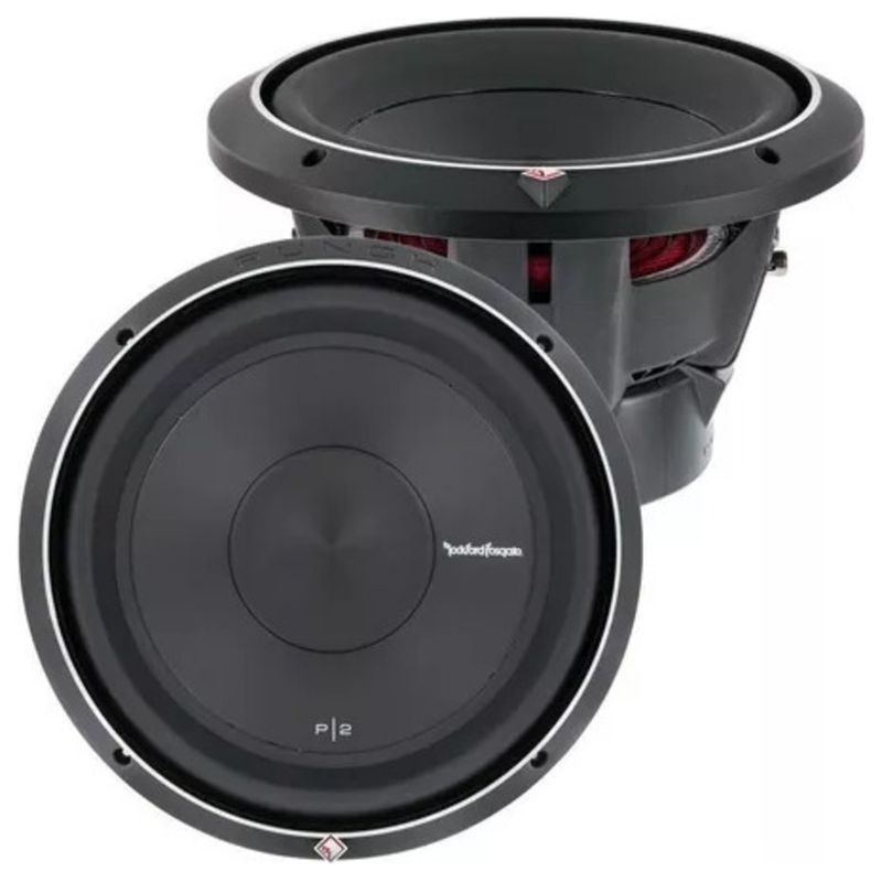 GENERICO - Combo Rockford Fosgate R250x+sub P2d412+caja 12 +kit 4ga