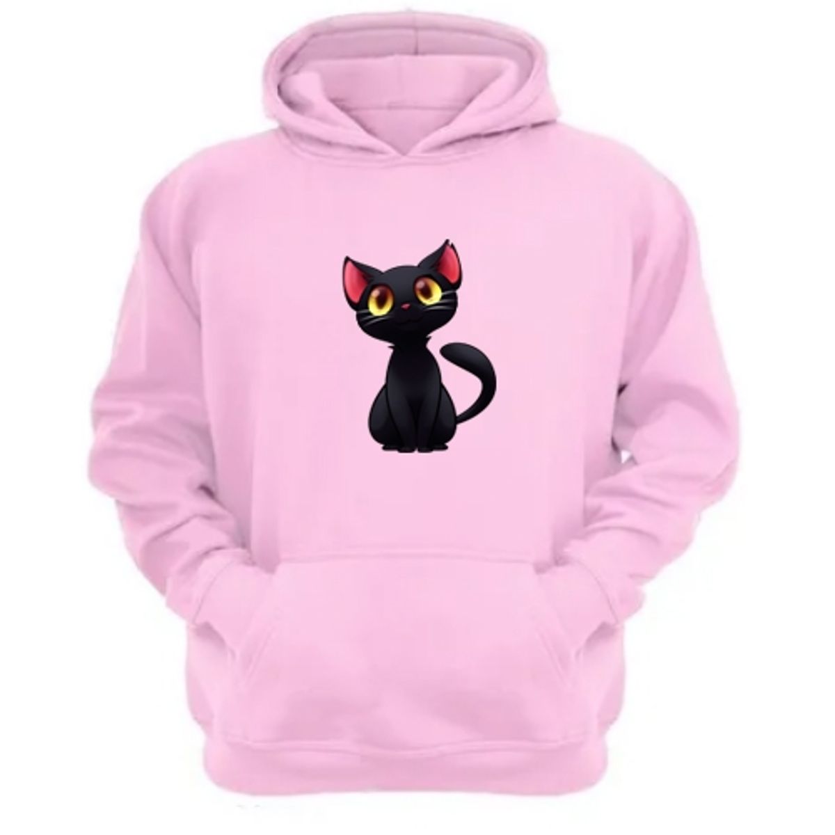 GENERICO - POLERON CANGURO GATITO