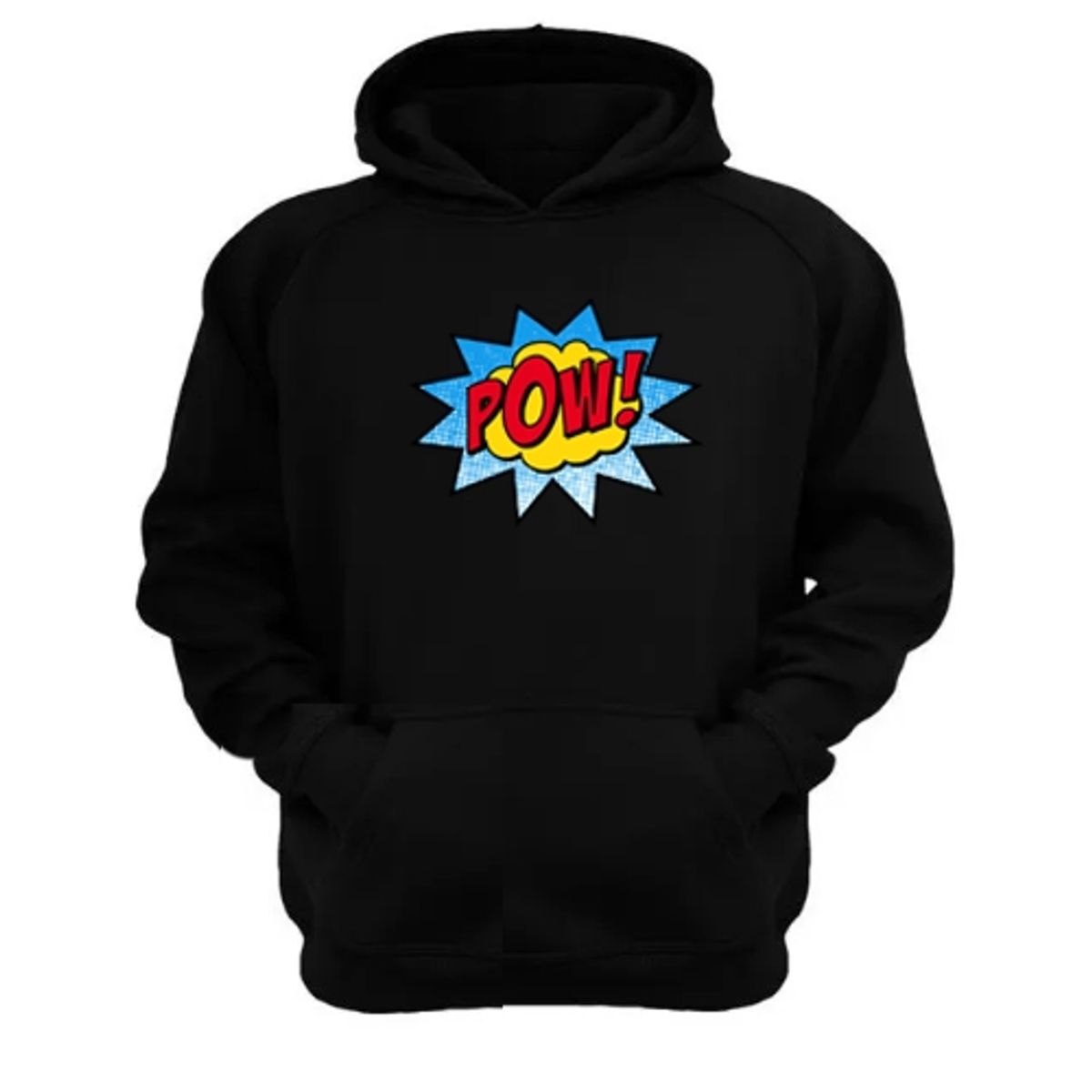 GENERICO - POLERON CANGURO LOGO POW
