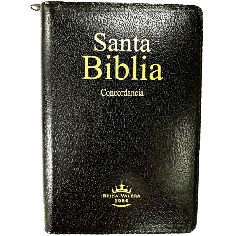 SOCIEDAD BIBLICA DE BRASIL - Biblia RVR1960 económica cierre índice canto rojo
