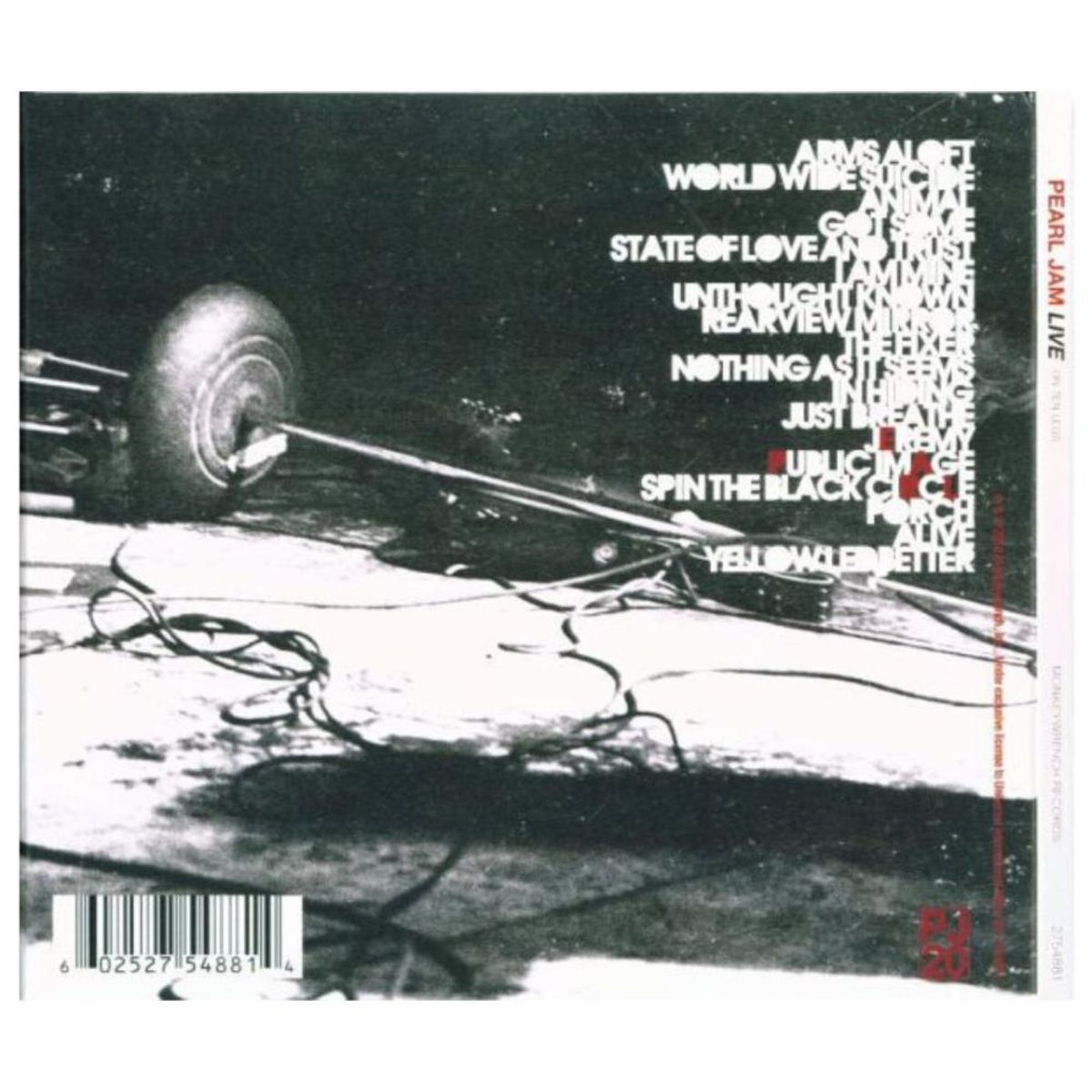 HITWAY MUSIC - PEARL JAM - LIVE ON TEN LEGS - CD HITWAY MUSIC