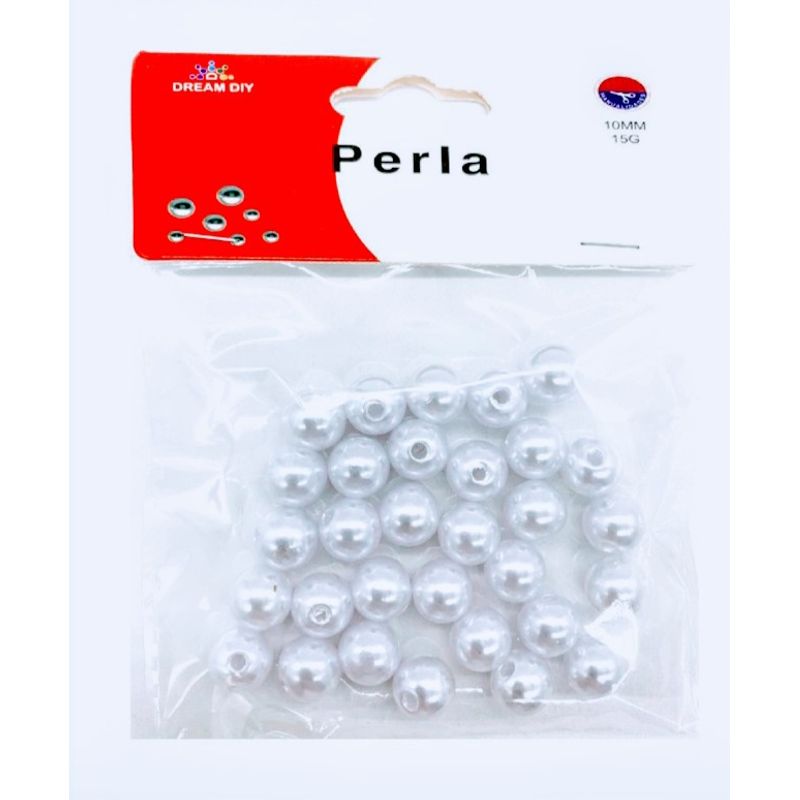 A - Perlas de 8mm para manualidades y joyeria
