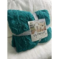 Frazada de Polar - Manta termica con Chiporro 2 plazas Turquesa