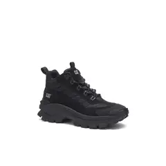 CAT - Zapatilla Cuero Unisex Intruder Mid Negro