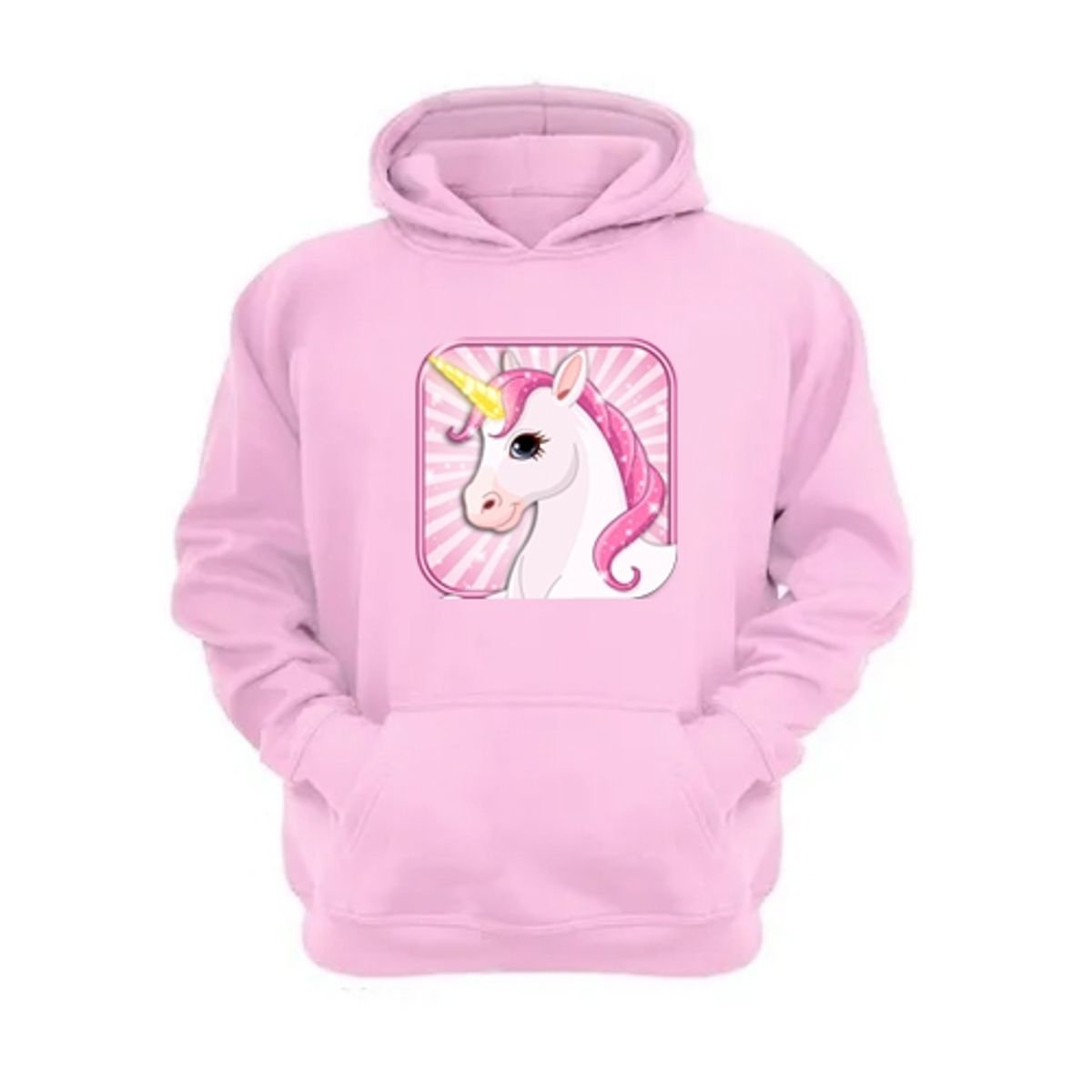 GENERICO - POLERON CANGURO UNICORNIO