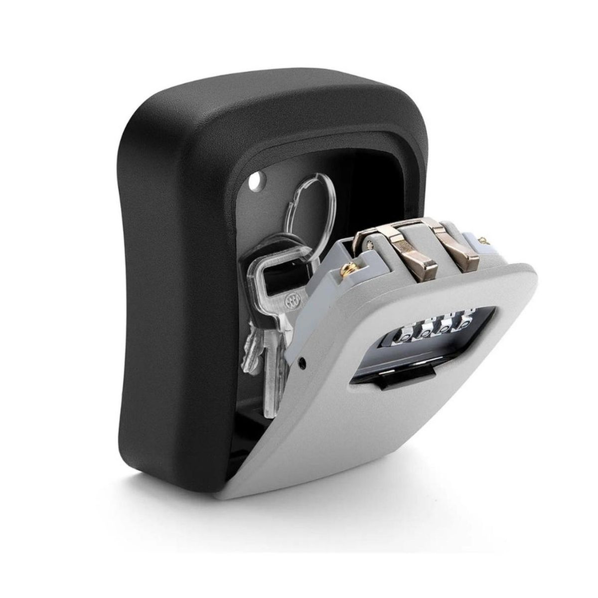 MOBII - Caja Metalica Guarda Llaves Con Clave. Airbnb.