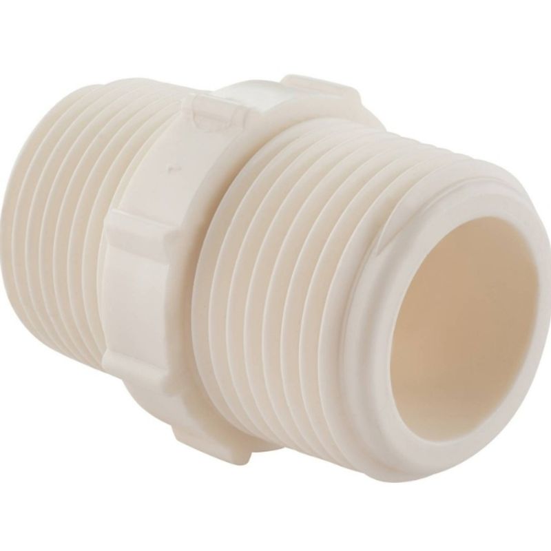 GENERICO - Niple He He 63mm X 2 Pulgadas Pvc Hidraulico Pack 5 Unidades