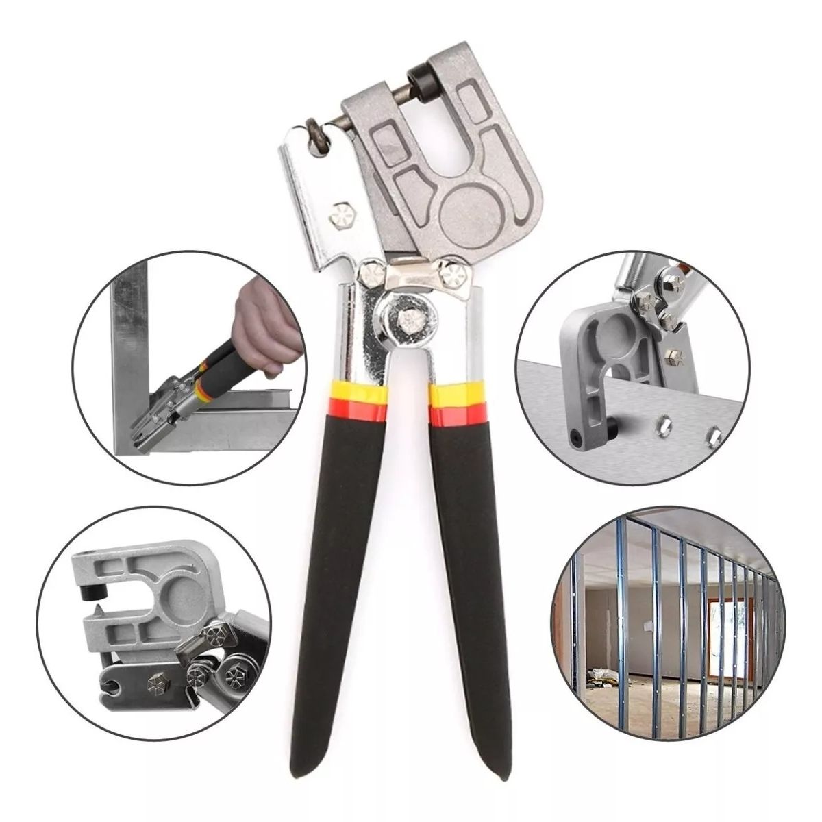 KUANGYE - Punzadora Alicate Prensa Punzón Para Metalcon Montante  Uss