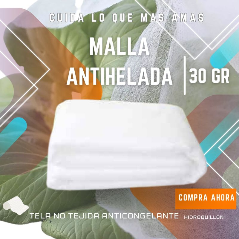 PREMIER - MALLA ANTIHELADA 2.0 X 25M (30GR)