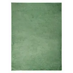 MODA ALFOMBRAS - Bajada de cama florida unicolor verde 60 x 90 cm