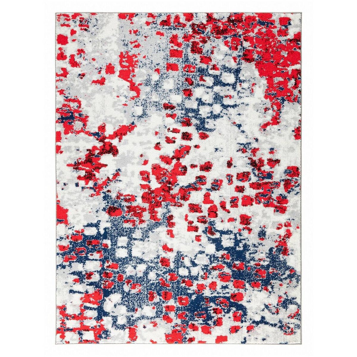 MODA ALFOMBRAS - Alfombra Florida Roja 160 X 210 Cm