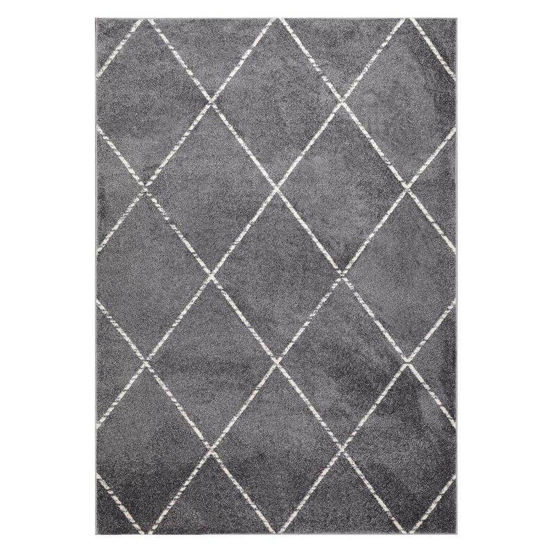 MODA ALFOMBRAS - ALFOMBRA FLORIDA GRIS 160 X 230