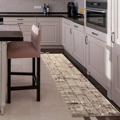 Imagen 2 del producto Alfombra Pasillo Florida Beige 70 X 230 Cm